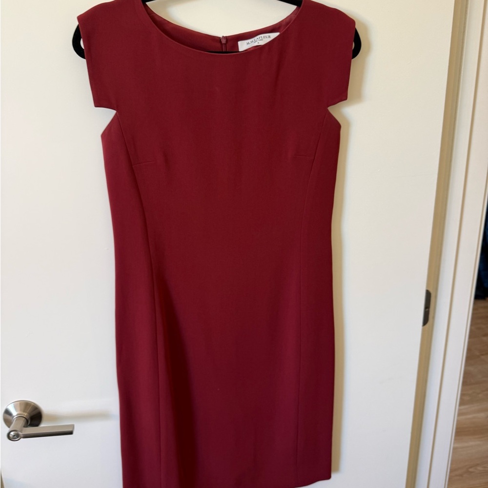 MM Lafleur Burgundy Dress